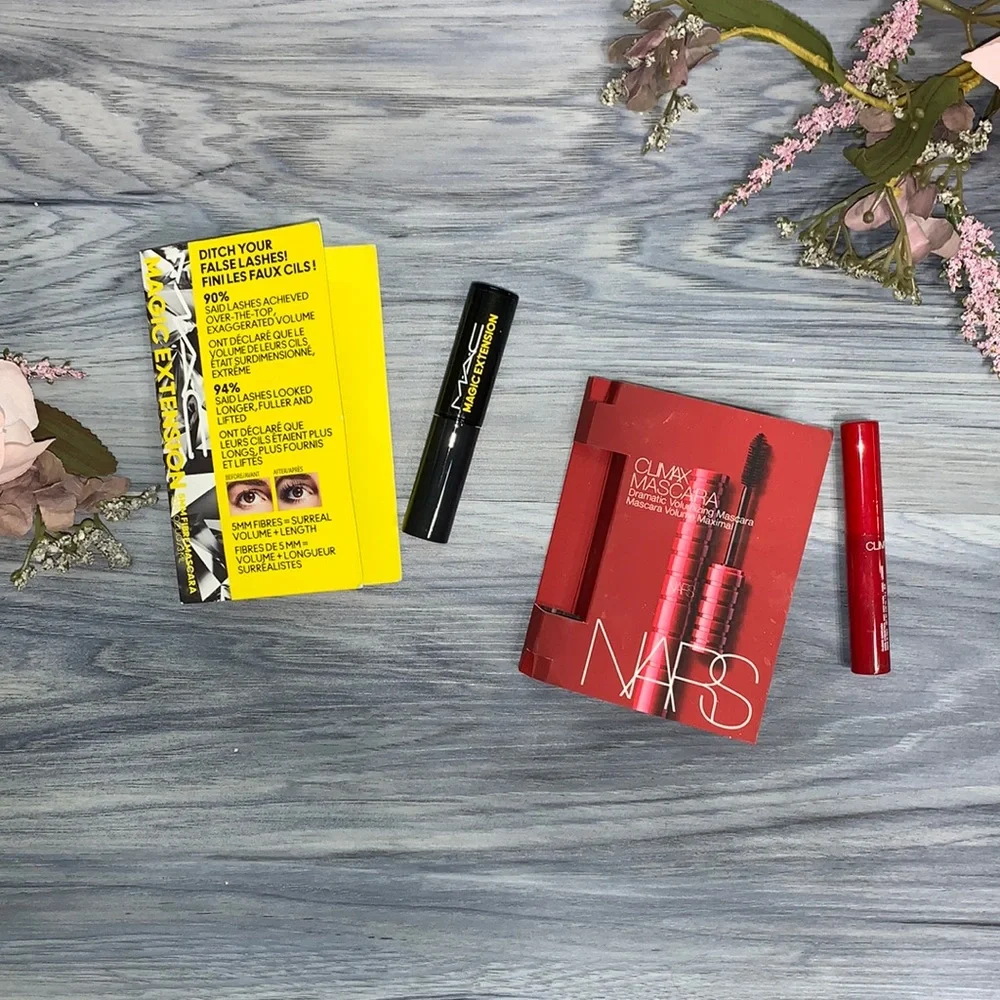 MAC Magic Extension & NARS Climax MASCARA SET! Travel Size